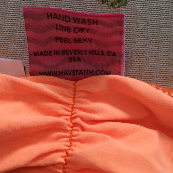 Have Faith Swimgerie Bikini TOP ONLY - Picture 3 of 4